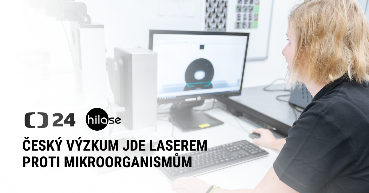 Český výzkum jde laserem proti mikroorganismům