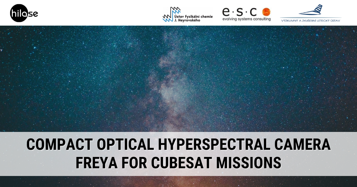 Compact optical hyperspectral camera FREYA for CubeSat missions