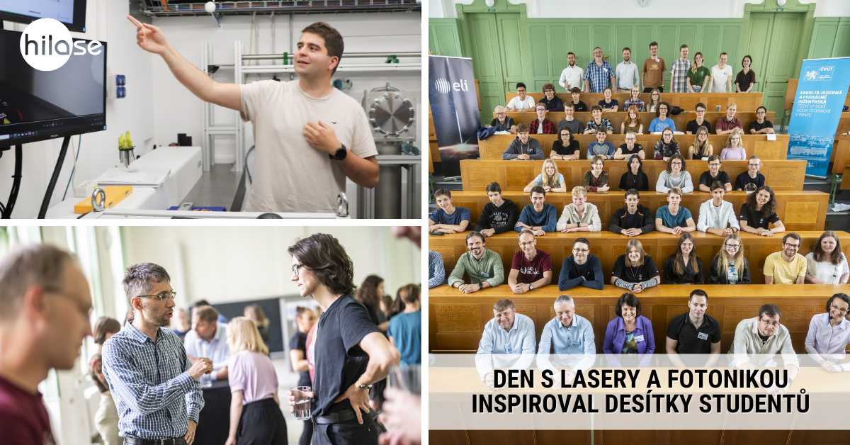 Den s lasery a fotonikou inspiroval desítky studentů