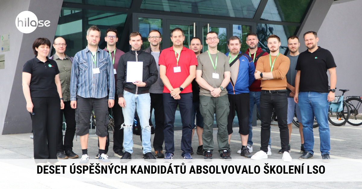 Deset úspěšných kandidátů absolovovalo školení LSO (1)