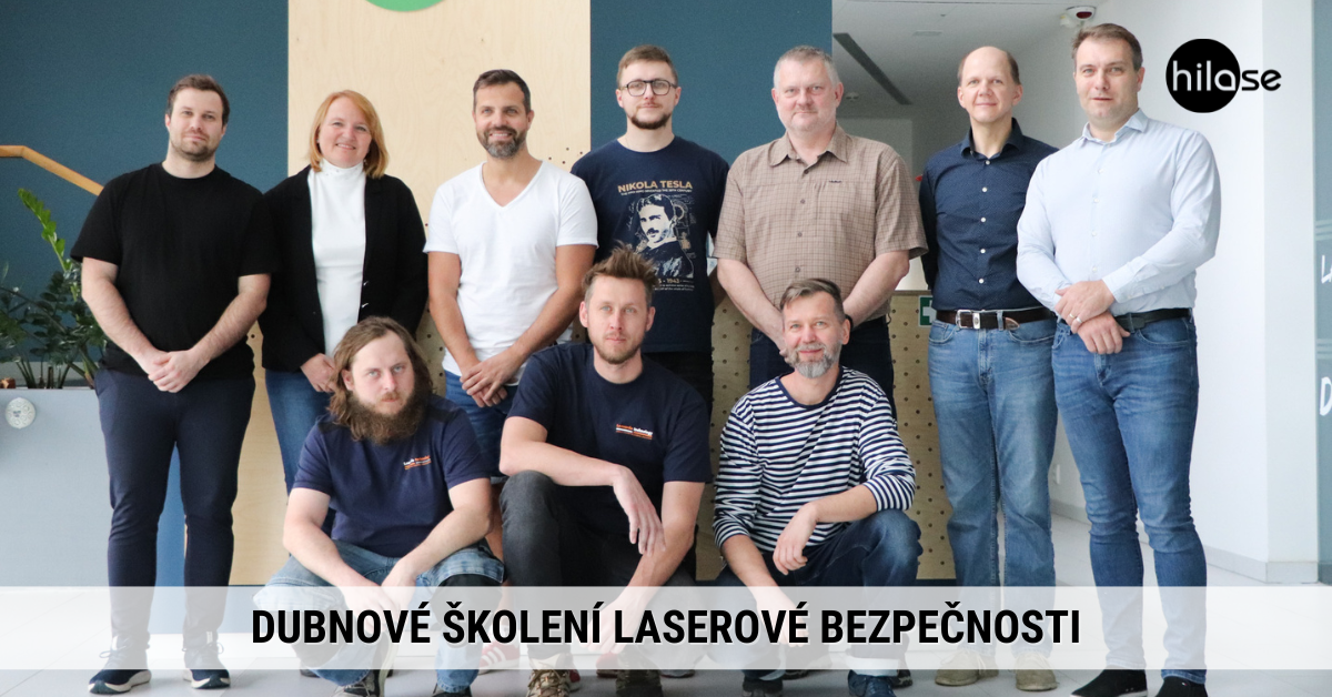 Dubnové školení laserové bezpečnosti