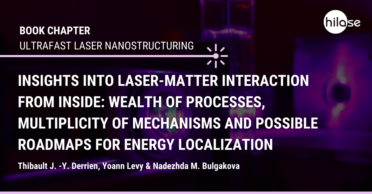 Insights into Laser-Matter Interaction from Inside Wealth of Processes, Multiplicity of Mechanisms and Possible Roadmaps for Energy Localization