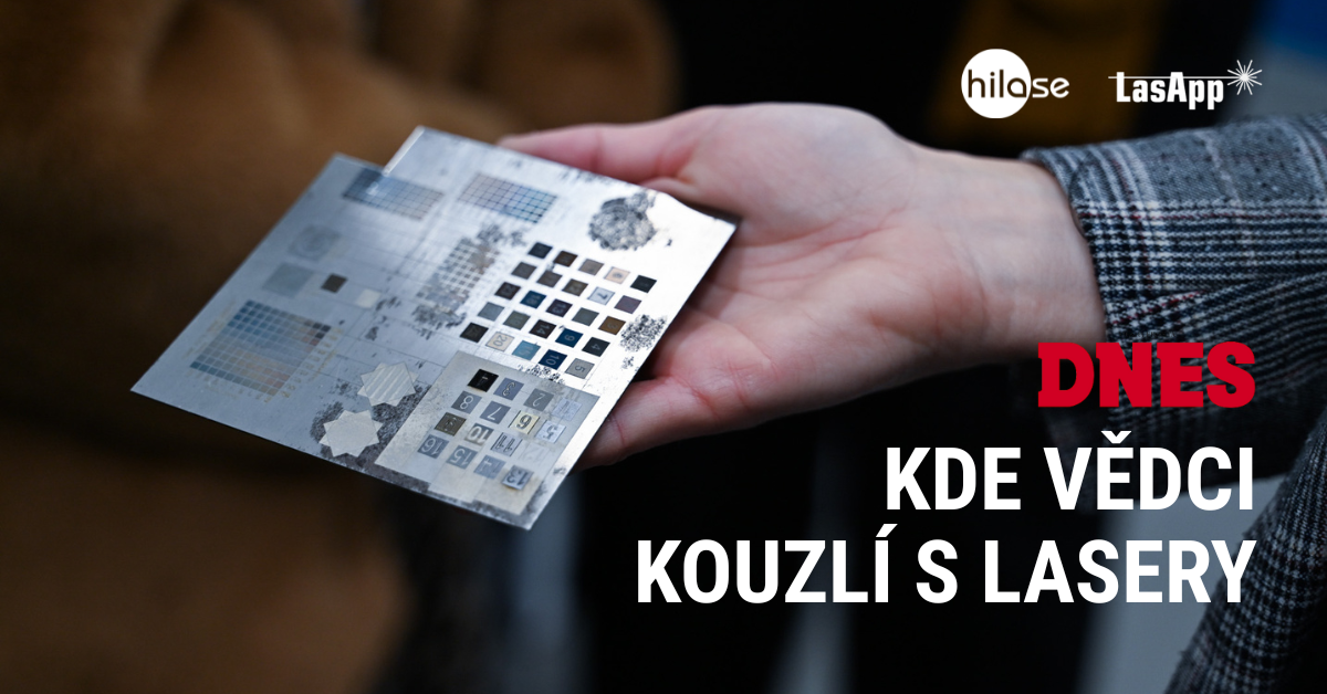 Kde vědci kouzlí s lasery