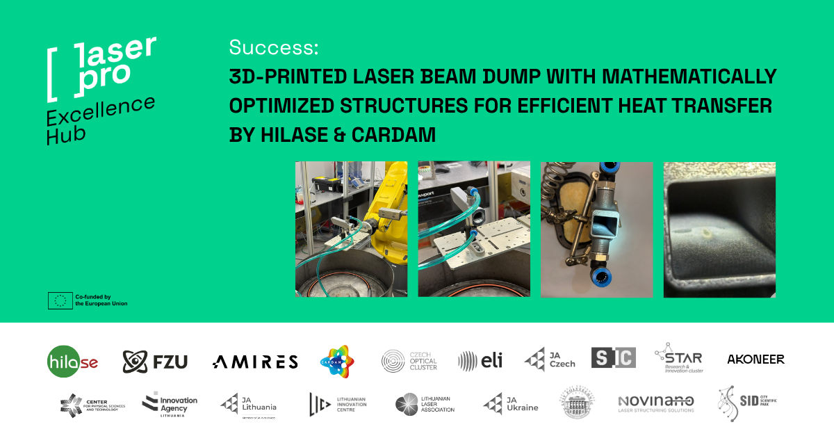 LASER-PRO beam dump