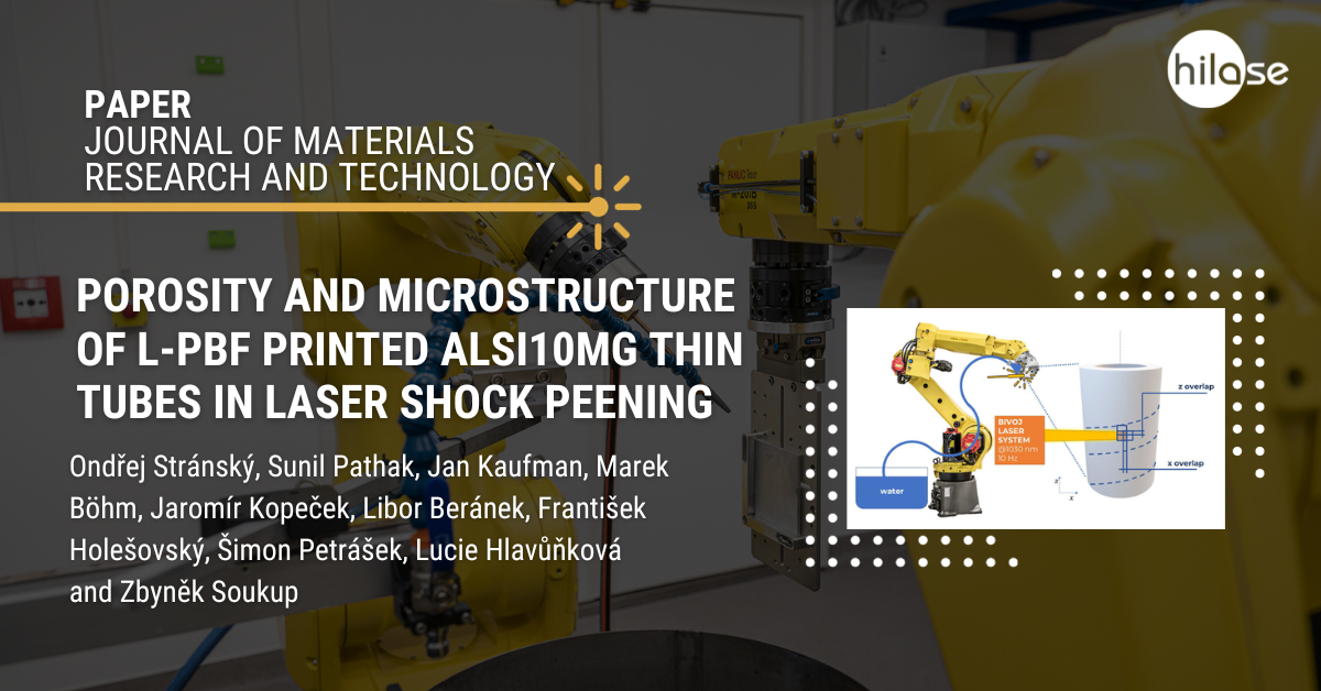 Porosity and Microstructure of L-PBF printed AlSi10Mg thin tubes in Laser Shock Peening (3)