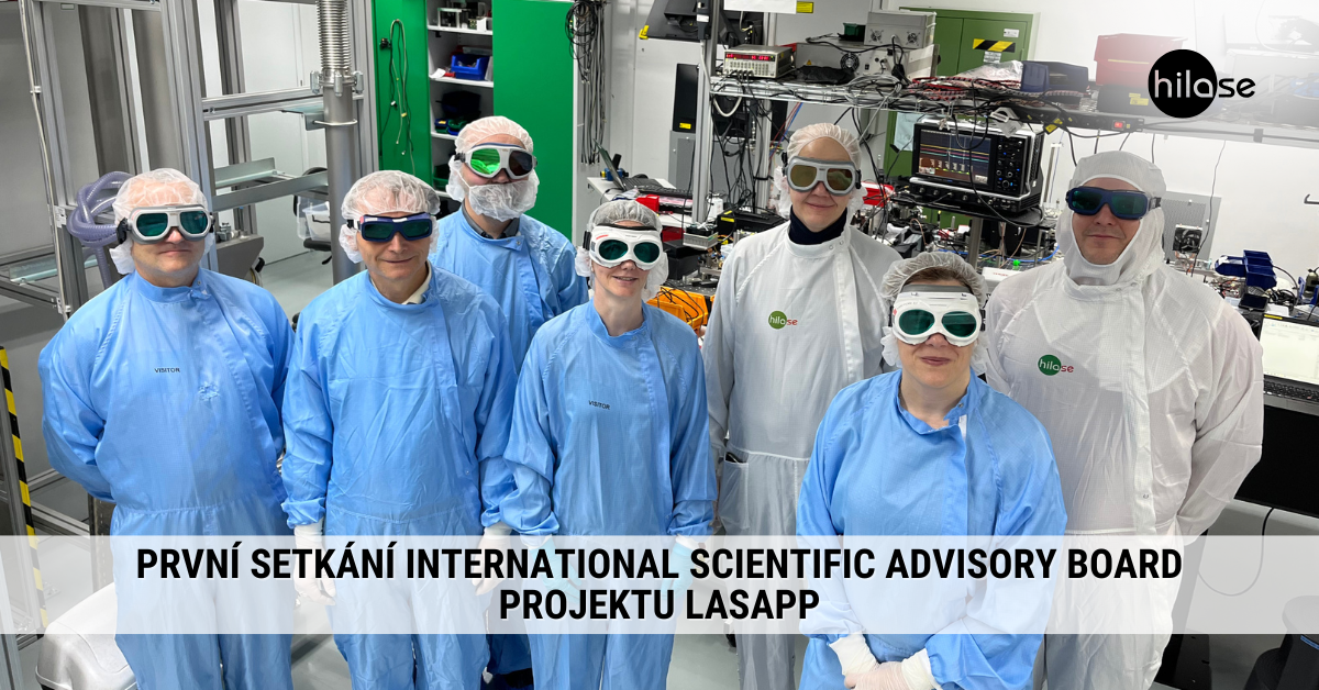 První setkání International Scientific Advisory Board projektu LasApp (1)