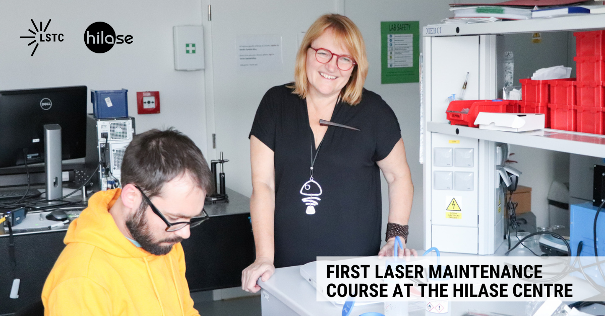 První školení Údržba laseru v Centru HiLASE (2)