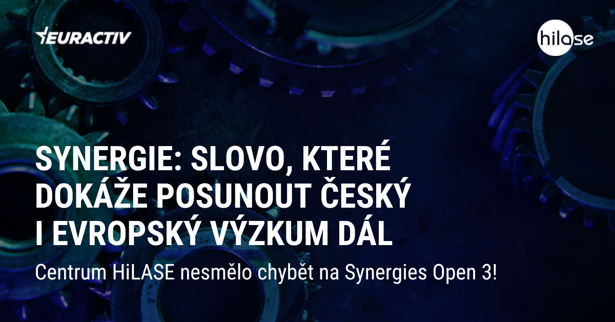 Synergie Slovo, které dokáže posunout český i evropský výzkum dál