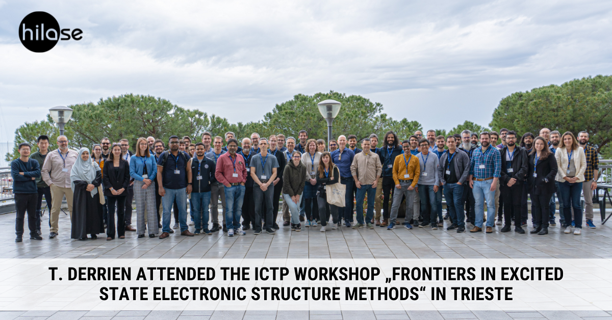 T. Derrien attended the ICTP workshop „Frontiers in Excited State ...