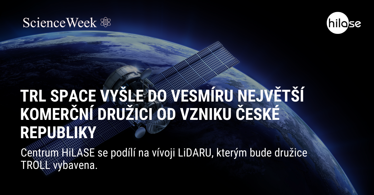 TRL Space vyšle do vesmíru největší komerční družici od vzniku České republiky