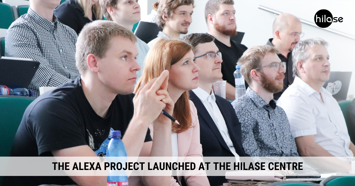 The Alexa Project Launched at the HiLASE Centre (1)