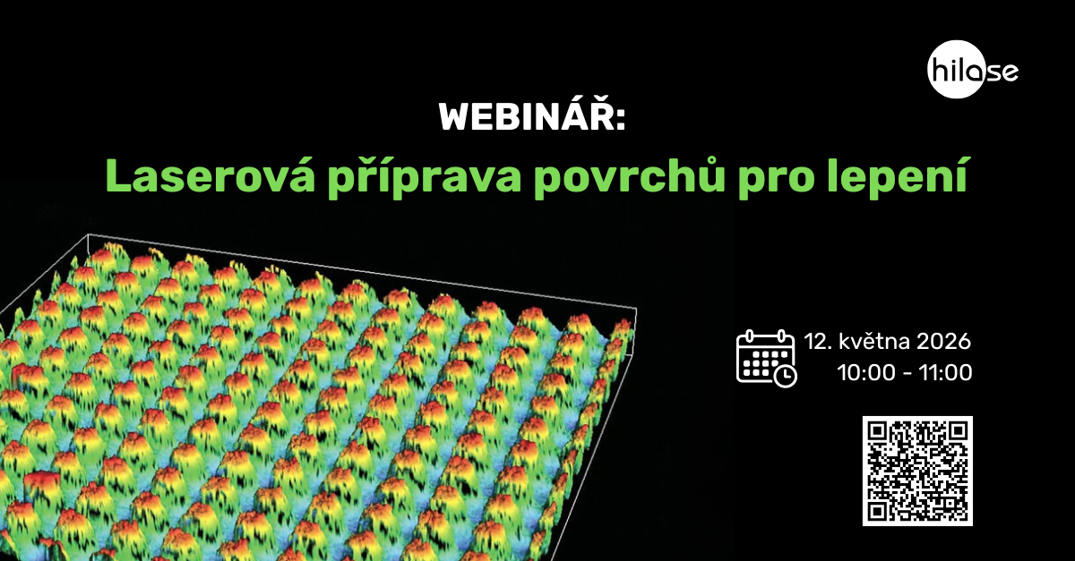 WEBINÁŘ Laserová příprava povrchů pro lepení