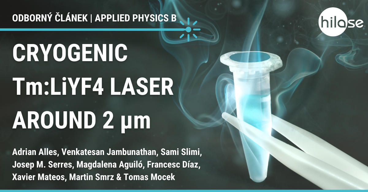 paper Cryogenic TmLiYF4 laser around 2 µm (1)