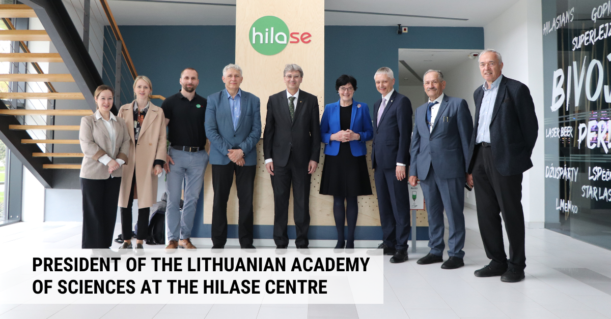 prezident litevské akademie věd v centru hilase (1)